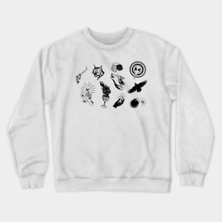 Pattern Six of Crows, Leigh Bardugo Crewneck Sweatshirt